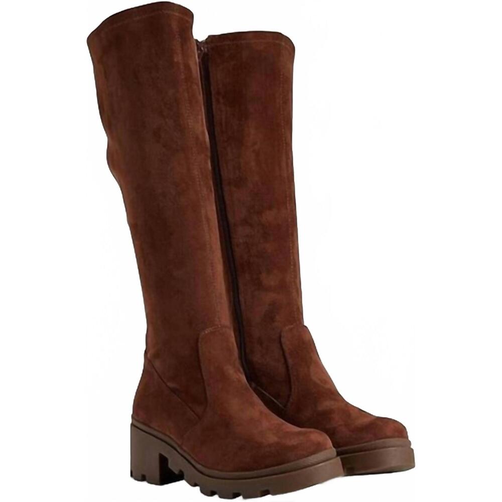 NEW YELLOWBOX women's talina tall boots in dark brown